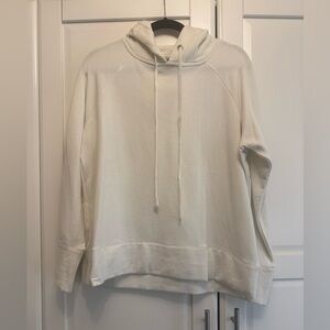 Danskin Cream Relaxed Hooded Sweatshirt